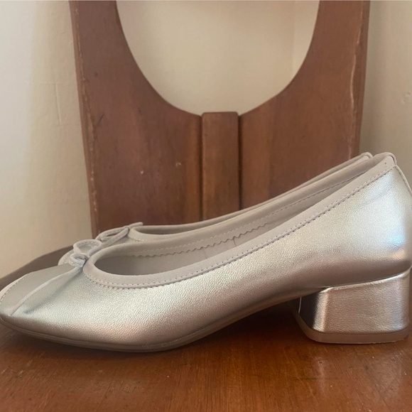 French ballet block heel shoes Requins size 6 - Picture 3 of 8